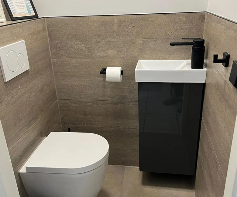 Gäste-WC im Erdgeschoss Gäste-WC im Erdgeschoss